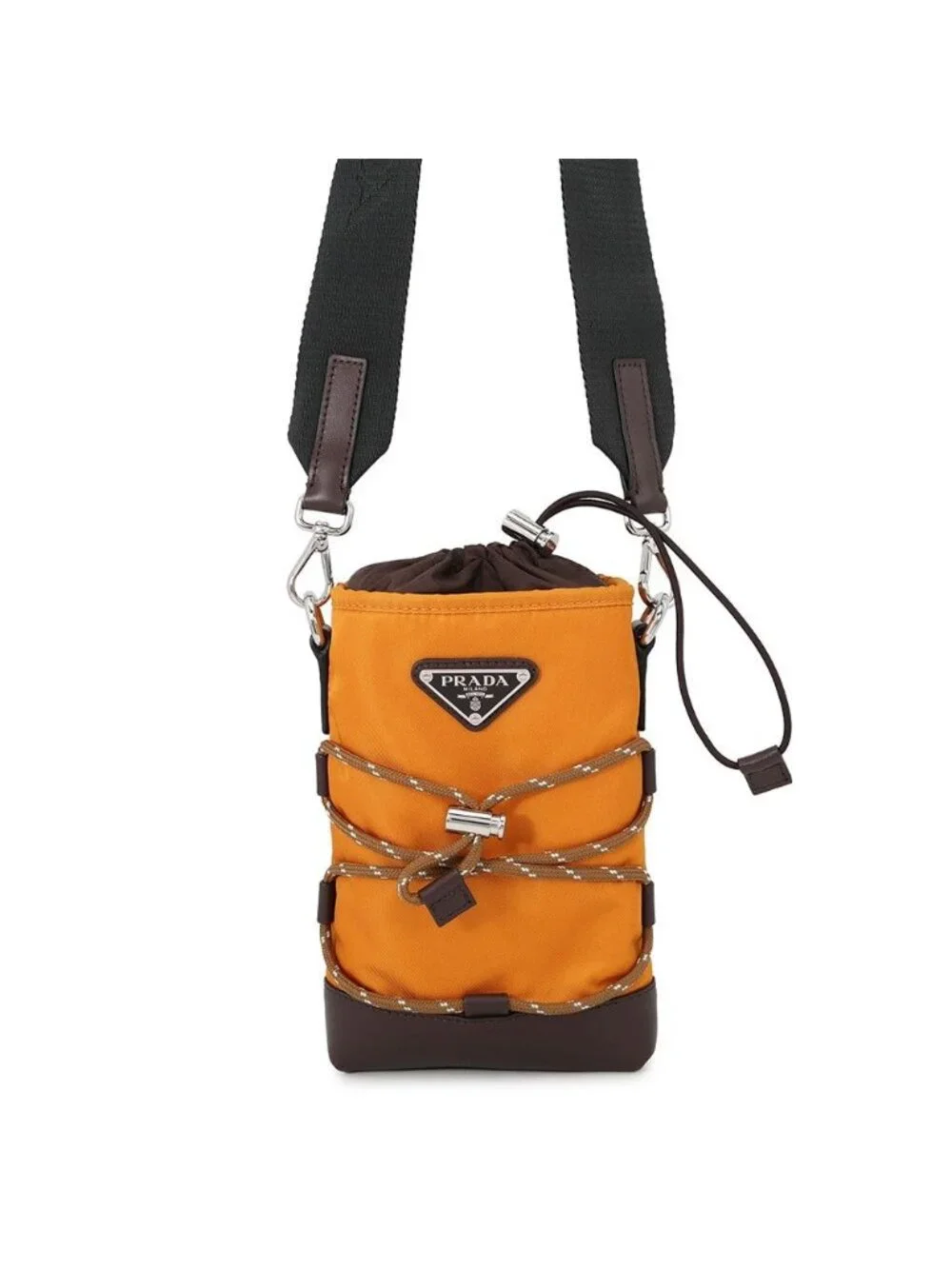 Prada Shoulder Phone Pouch Speedlock Nylon Smartphone